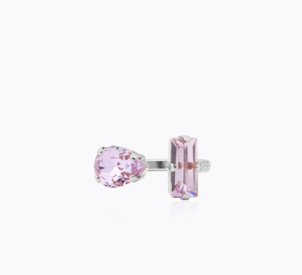 Caroline Svedbom - Noelle Ring Violet Rhodium