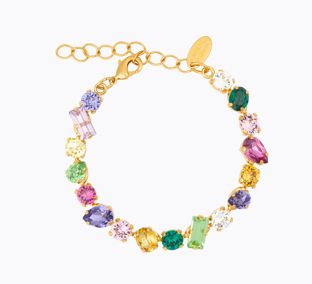 Caroline Svedbom - Noelle Statement Bracelet Festive Combo Gold
