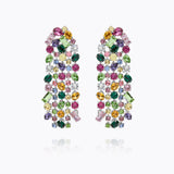 Caroline Svedbom - Noelle Statement Earring Festive Combo Rhodium