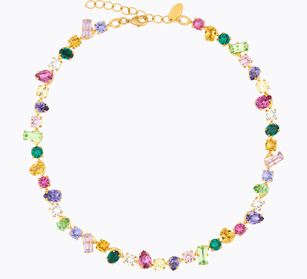 Caroline Svedbom - Noelle Statement Necklace Festive Combo Gold