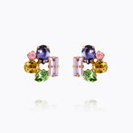 Caroline Svedbom - Noelle Stud Earrings Festive Combo Gold