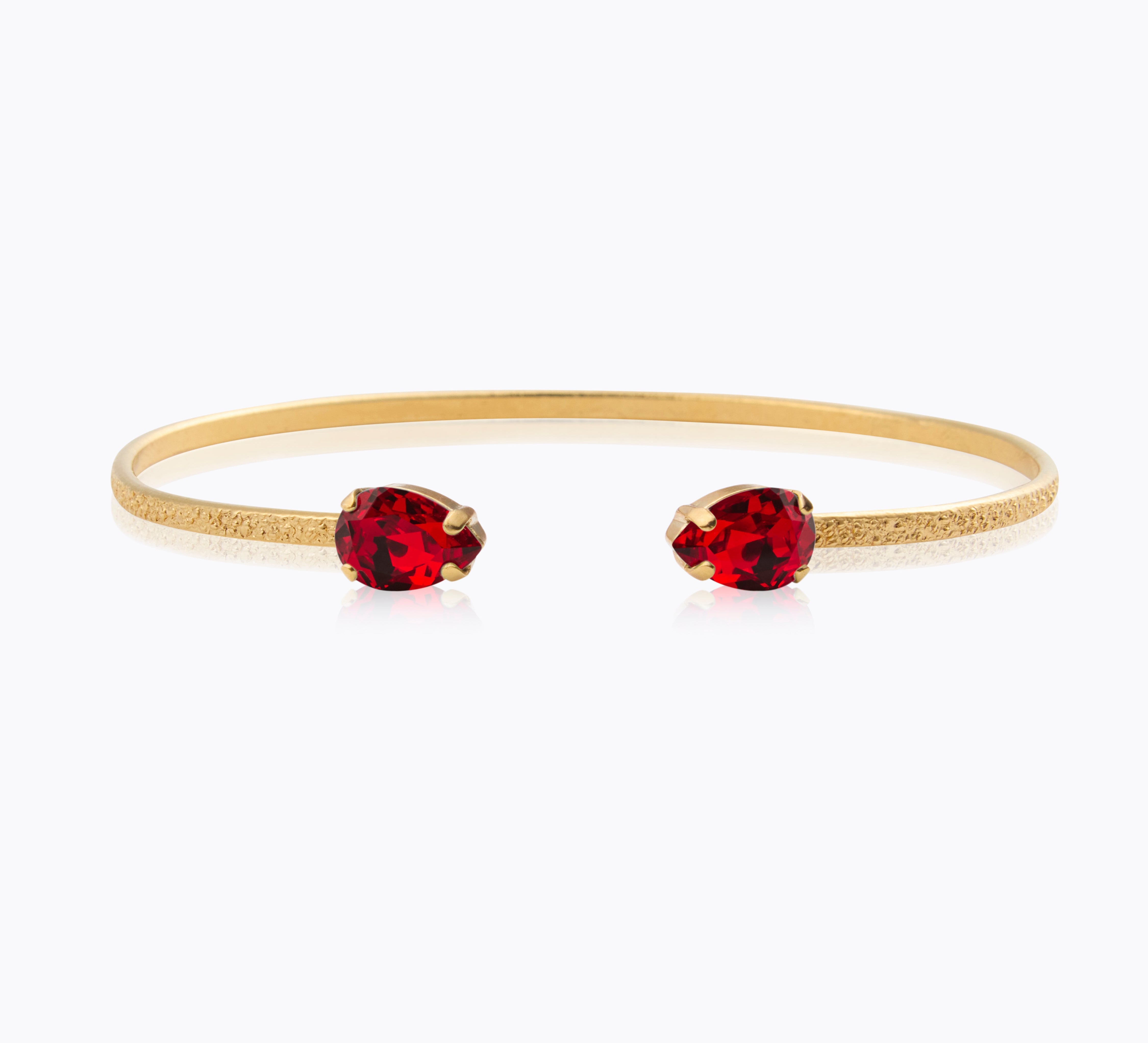 Caroline Svedbom - Petite Drop Bracelet Light Siam Gold