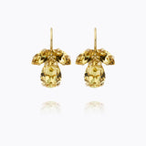 Caroline Svedbom - Petite Timo Earrings Dark Jonquil Gold