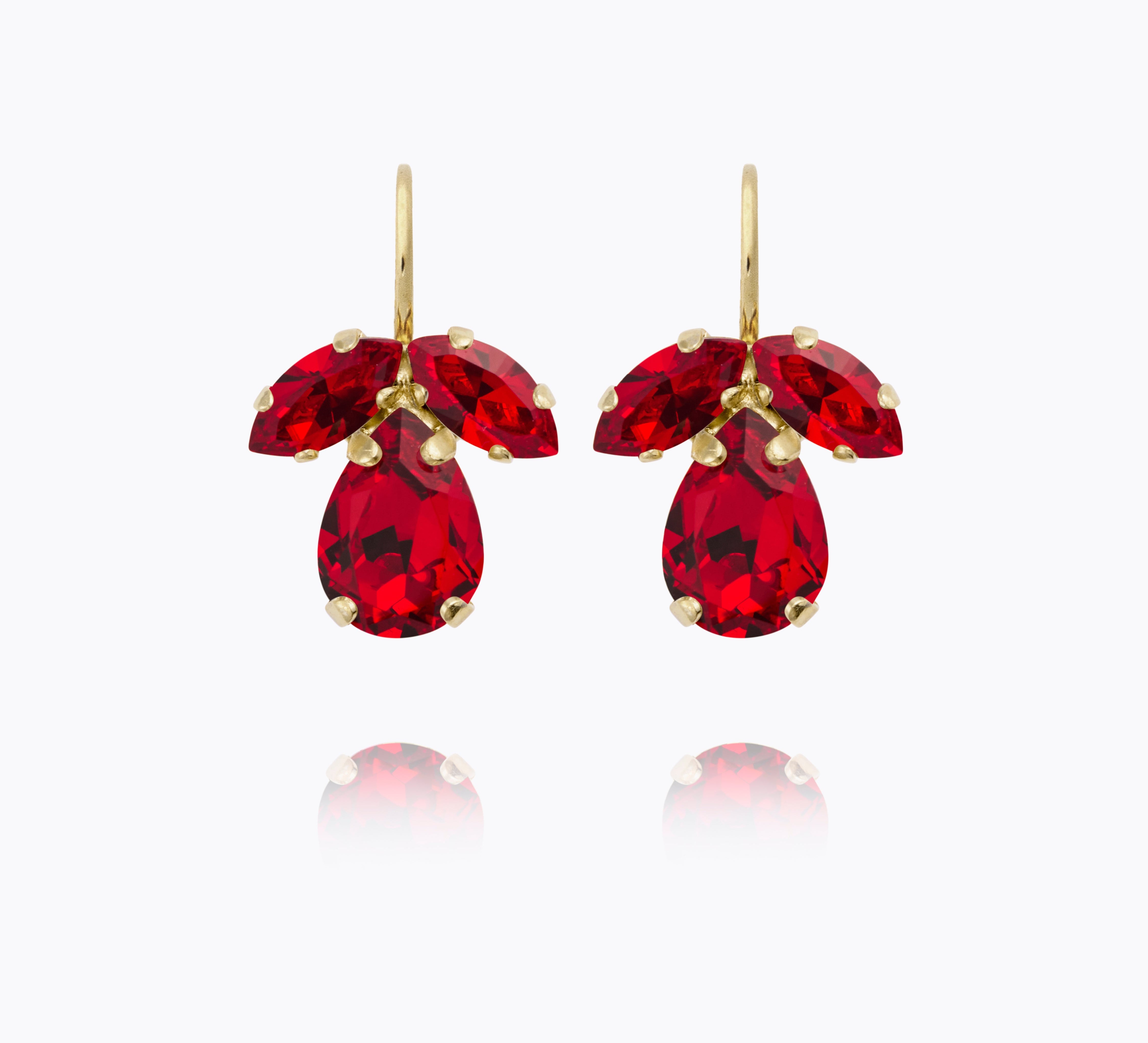 Caroline Svedbom - Petite Timo Earrings Light Siam Gold