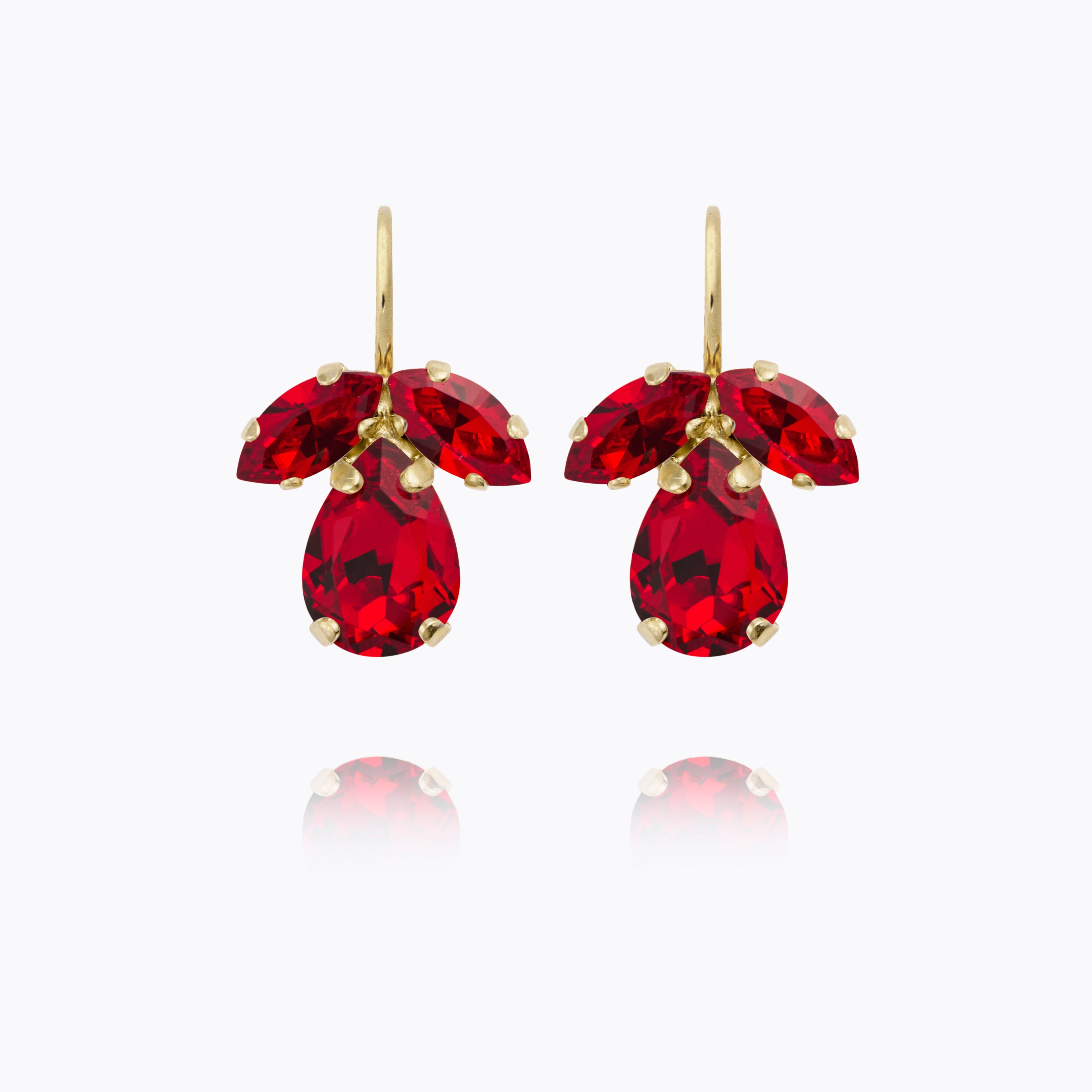 Caroline Svedbom - Petite Timo Earrings Light Siam Gold