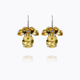 Caroline Svedbom - Petite Timo Earrings Dark Jonquil Rhodium