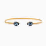 Caroline Svedbom - Petite Drop Bracelet Denim Blue Gold