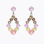 Caroline Svedbom - Mini Delia Earrings Dreamscape Combo Rhodium