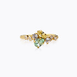 Caroline Svedbom - Sandra Ring Chrysolite Jonquil Gold