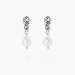 Caroline Svedbom - Pearl Wishes Earrings Pearl Crystal Rhodium