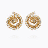 Caroline Svedbom - Zia Earrings Topaz Combo Gold