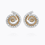 Caroline Svedbom - Zia Earrings Topaz Combo Rhodium
