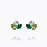 Caroline Svedbom - Ana Earrings Majestic Green Combo Rhodium