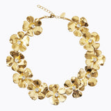 Caroline Svedbom - Anemone Grande Necklace Crystal Gold