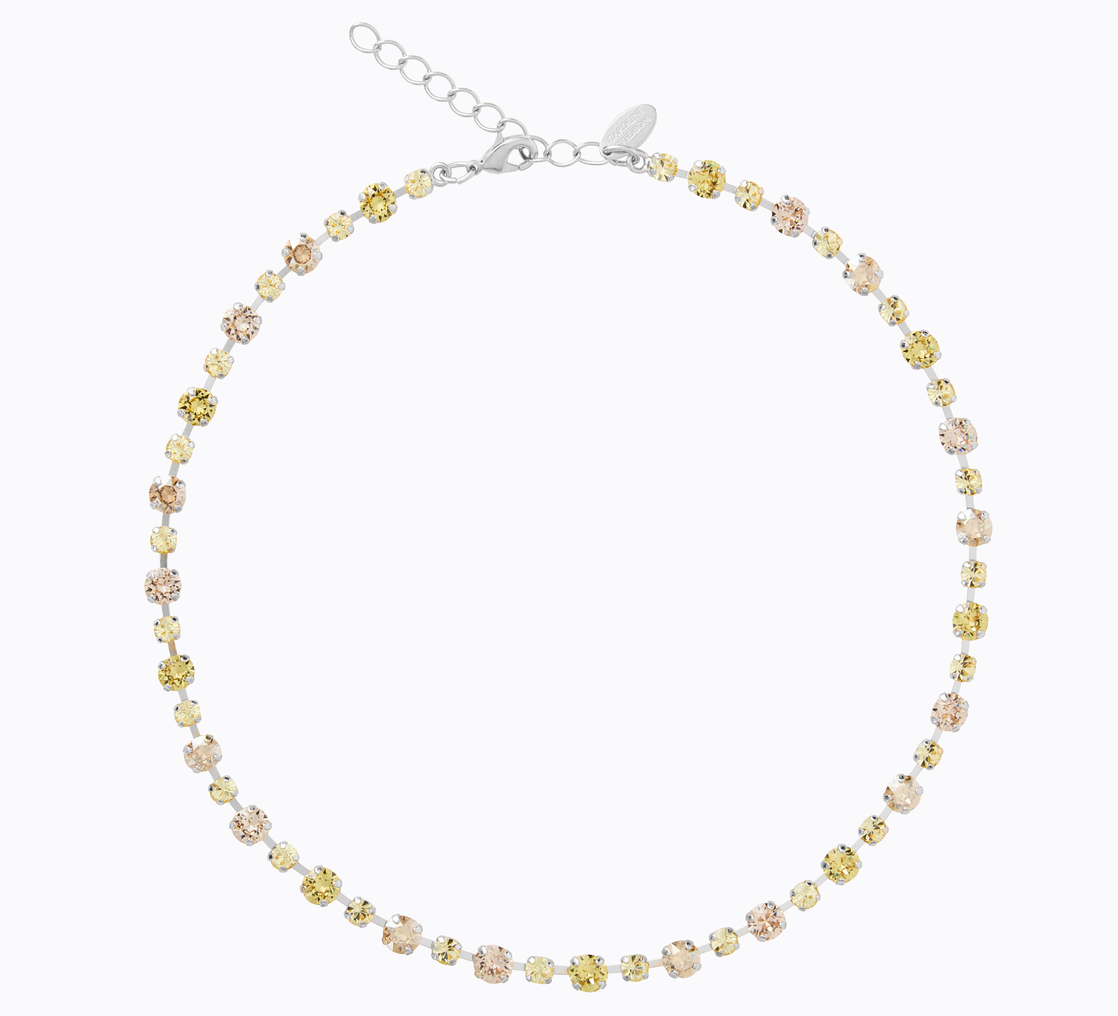 Calanthe Necklace / Dark Jonquil Combo