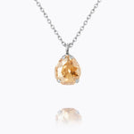 Caroline Svedbom - Carlotta Necklace Golden Shadow Rhodium