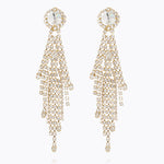 Caroline Svedbom - Cinderella Earrings Crystal Gold