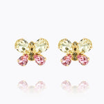 Caroline Svedbom - Butterfly Stud Earrings Jonquil Light Rose Gold
