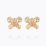 Caroline Svedbom - Butterfly Stud Earrings Silk Gold