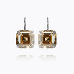 Caroline Svedbom - Eve Clasp Earrings Golden Shadow Rhodium