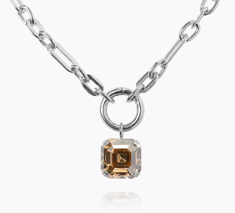 Caroline Svedbom - Eve Necklace Golden Shadow Rhodium