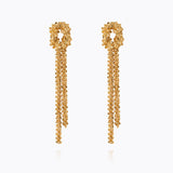 Caroline Svedbom - Gemma Statement Earrings Gold Gold