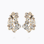 Caroline Svedbom - Isolina Earrings Crystal Gold