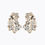 Caroline Svedbom - Isolina Earrings Crystal Gold