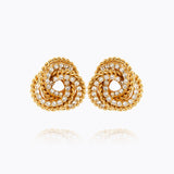 Caroline Svedbom - Juliette Earrings Crystal Gold