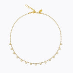 Caroline Svedbom - Lily Necklace Pearl Gold