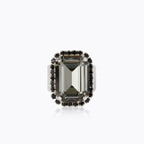 Caroline Svedbom - Lydia Cocktailring Black Diamond Rhodium