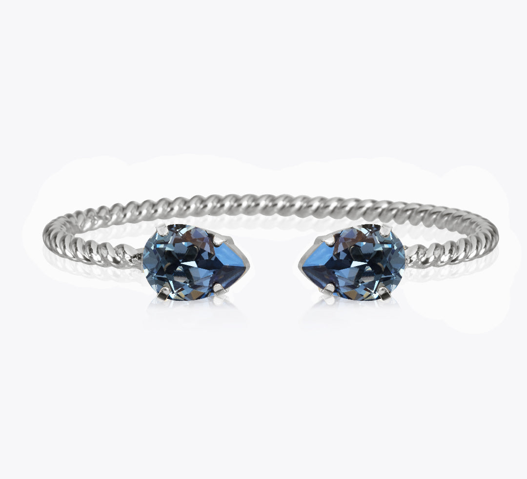 Mini Drop Bracelet / Denim Blue