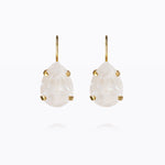 Caroline Svedbom - Mini Drop Clasp Earrings Electric White Gold