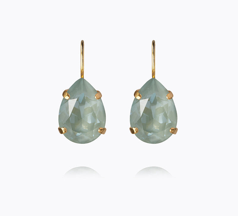 Caroline Svedbom - Mini Drop Clasp Earrings Agave Ignite Gold