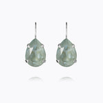 Caroline Svedbom - Mini Drop Clasp Earrings Agave Ignite Rhodium