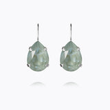 Caroline Svedbom - Mini Drop Clasp Earrings Agave Ignite Rhodium