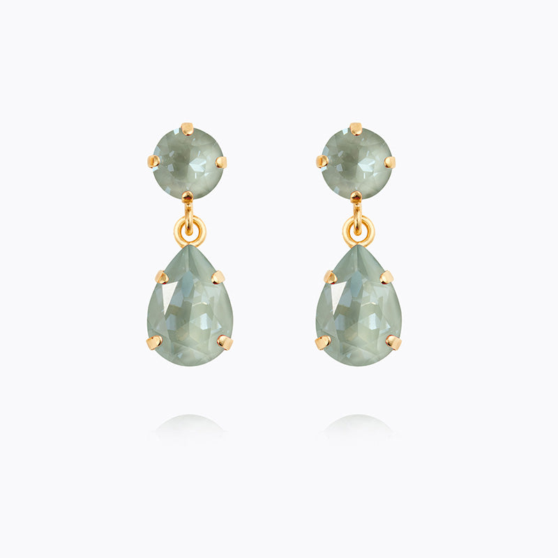 Caroline Svedbom - Mini Drop Earrings Agave Ignite Gold