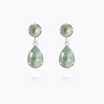 Caroline Svedbom - Mini Drop Earrings Agave Ignite Rhodium