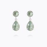 Caroline Svedbom - Mini Drop Earrings Agave Ignite Rhodium