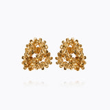 Caroline Svedbom - Mini Gemma Earrings Gold Gold