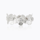 Caroline Svedbom - Mini Anemone Bangle Crystal Rhodium