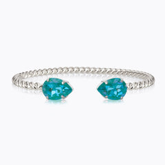 Caroline Svedbom - Mini Drop Bracelet Laguna Delite Rhodium