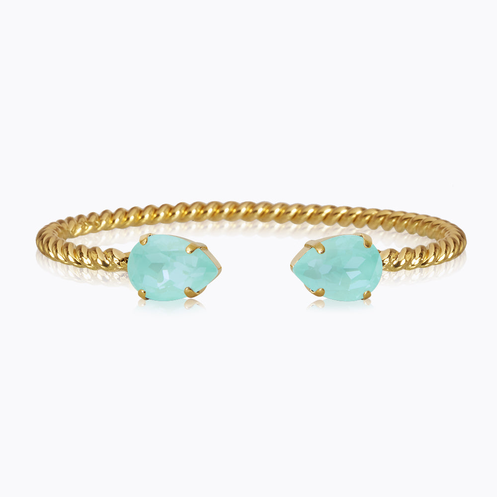Caroline Svedbom - Mini Drop Bracelet Soft Mint Gold
