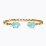 Caroline Svedbom - Mini Drop Bracelet Soft Mint Gold