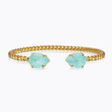 Caroline Svedbom - Mini Drop Bracelet Soft Mint Gold