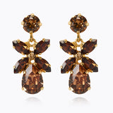 Caroline Svedbom - Mini Dione Earrings Rec Topaz Combo Gold