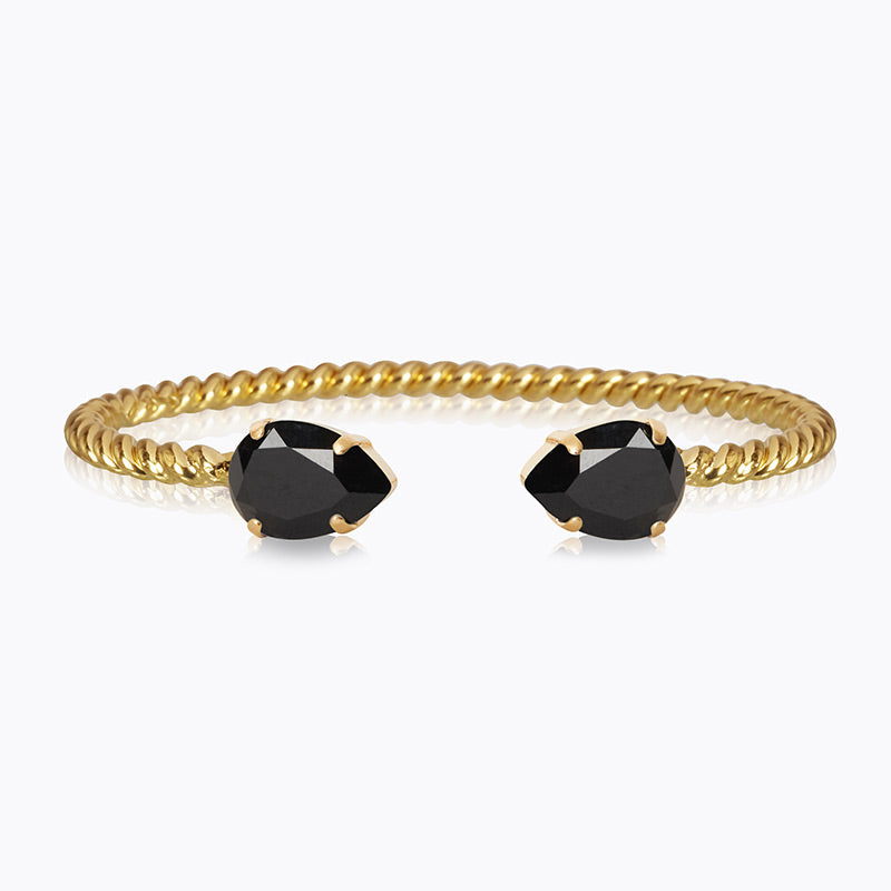 Caroline Svedbom - Mini Drop Bracelet Jet Gold