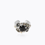 Caroline Svedbom - Molly Ring Jet Combo Rhodium