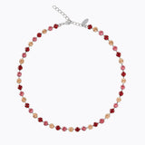 Caroline Svedbom - Nicola Necklace Scarlet Combo Rhodium