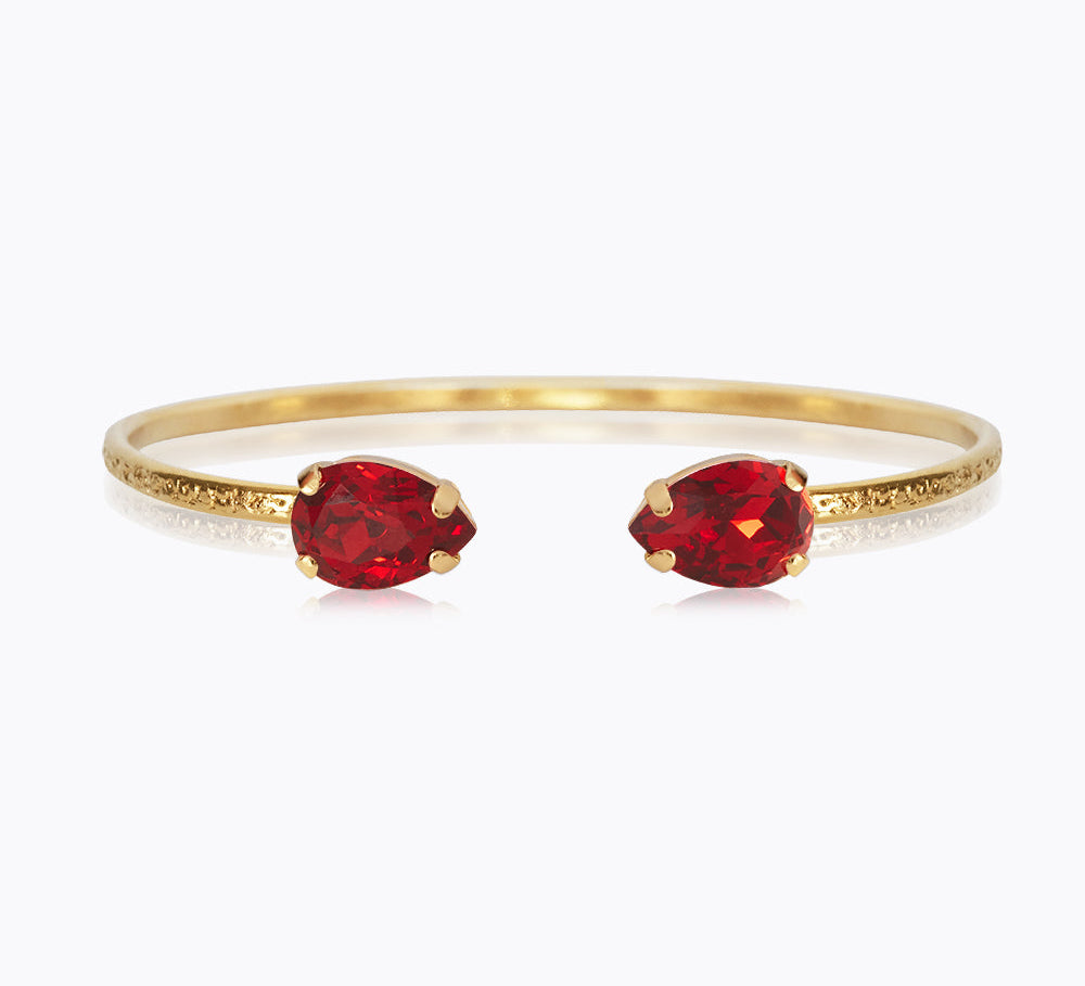 Caroline Svedbom - Petite Drop Bracelet Scarlet Gold